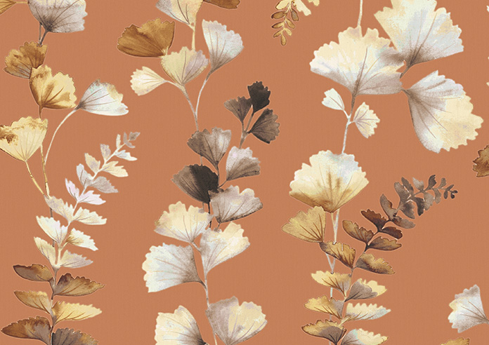 Eucalyptus, Orange Fizz - Roller Blind - Image 6